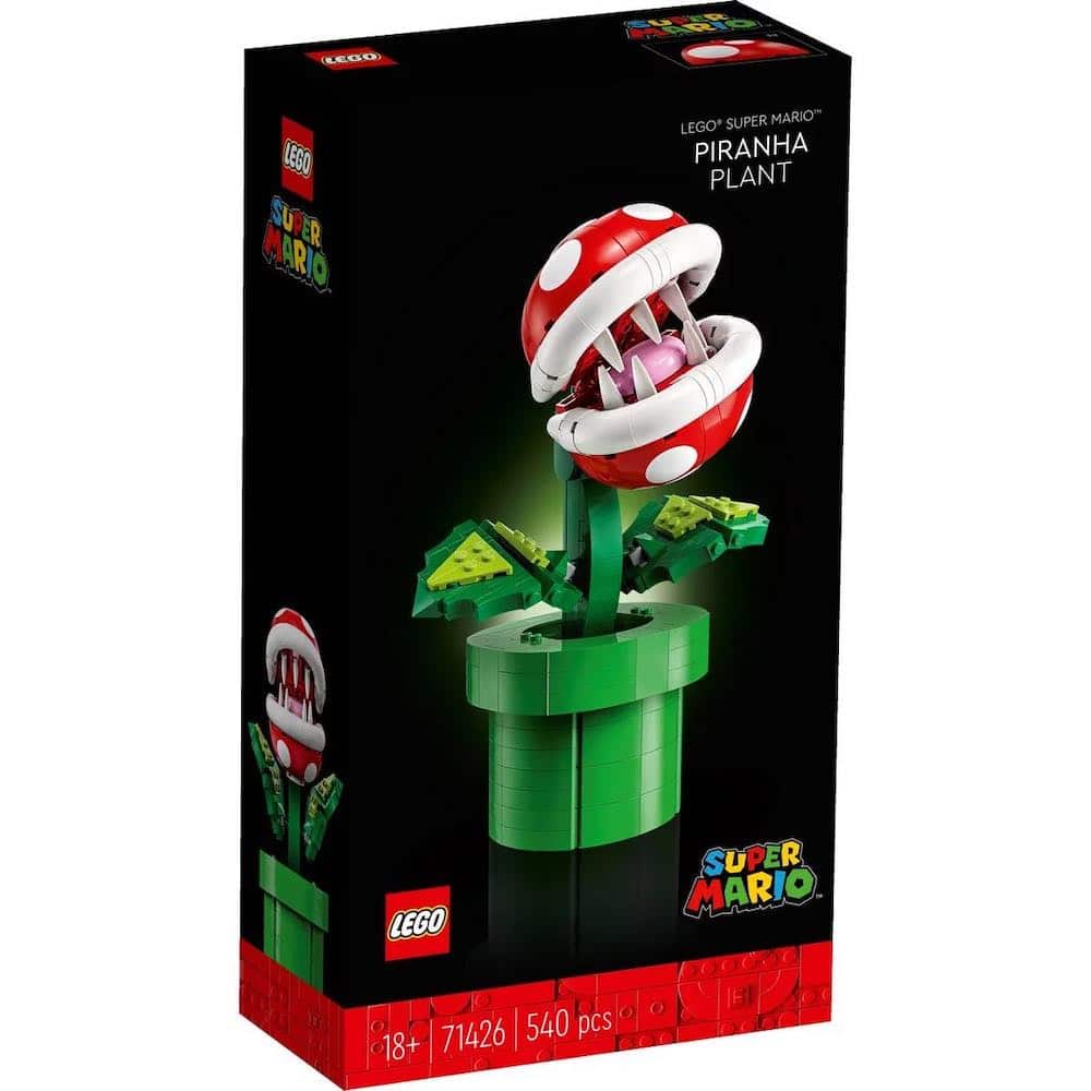 Super Mario plante Piranha